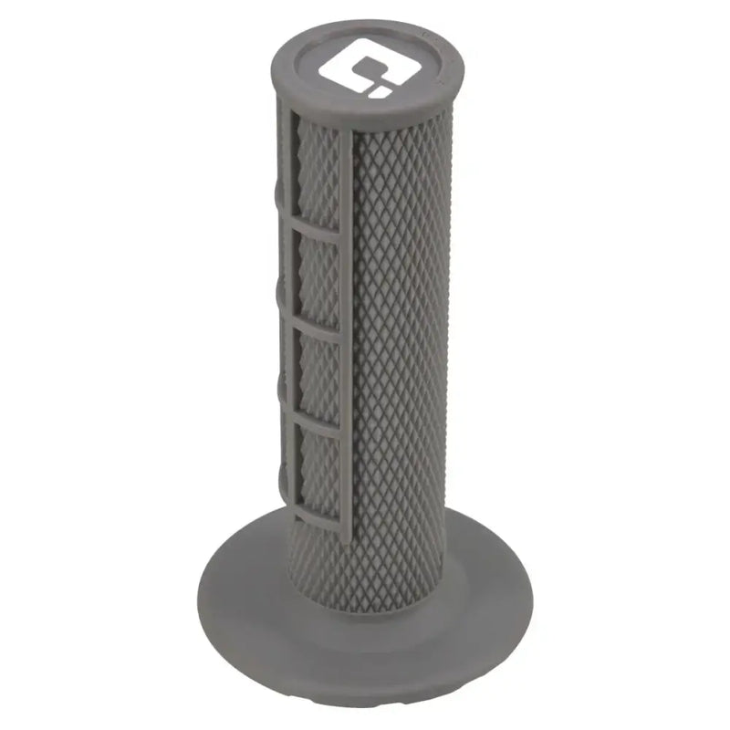 H01RFG Ruffian Half Waffle Grips Grey - Single-Ply MX Half-Waffle