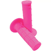 H01RFP Ruffian Half Waffle Grips Pink - Single-Ply MX Half-Waffle
