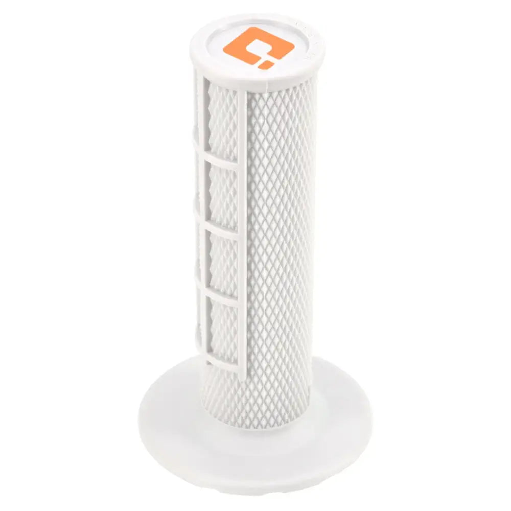 H01RFSW Pro Edition Half Waffle Grips White, crafted for durability and superior comfort, preferred by BTO/KTM and N-Fab/TiLube Yamaha.