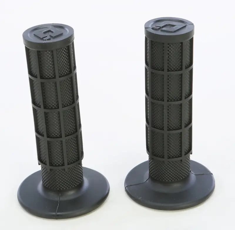 H02RFB Ruffian Full Waffle Grips Black - Single-Ply MX Full-Waffle