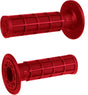 H02RFR Ruffian Full Waffle Red - Single-Ply MX Full-Waffle Grips