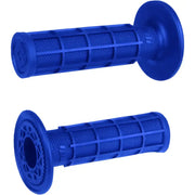H02RFU Ruffian Full Waffle Blue - Single-Ply MX Full-Waffle Grips