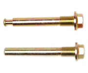 Two gold-colored metal bolts for H15195 Raybestos Hardware in automotive repair