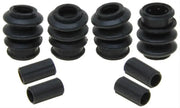 Black rubber automotive boots and sleeves for H16218 Raybestos Brake Caliper replacement
