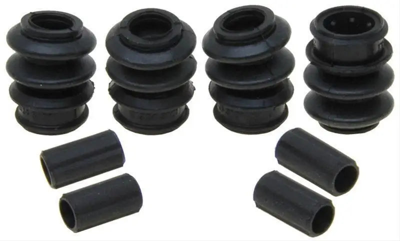 Black rubber automotive boots and sleeves for H16218 Raybestos Brake Caliper replacement