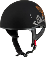H16510946 Hh 65 Corvus Helmet Matte Black/Silver/Orange Lg - HH-65
