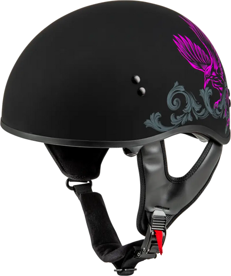 H16510965 Hh 65 Corvus Helmet Matte Black/Purple/Grey Xl - HH-65