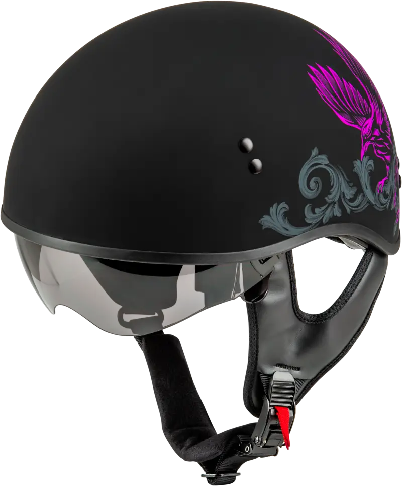 H16510966 Hh 65 Corvus Helmet Matte Black/Purple/Grey Xl - HH-65