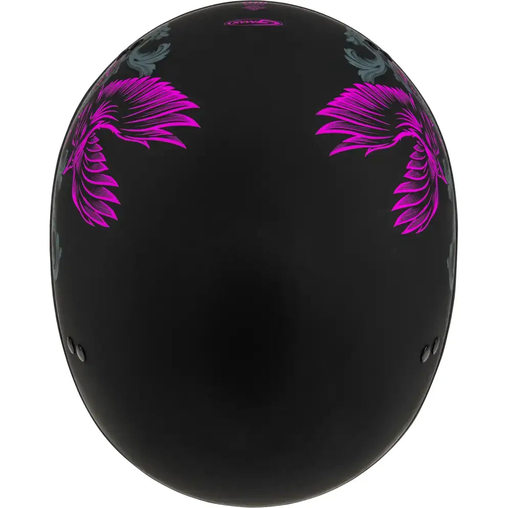 H16510967 Hh 65 Corvus Helmet Matte Black/Purple/Grey Xl - HH-65