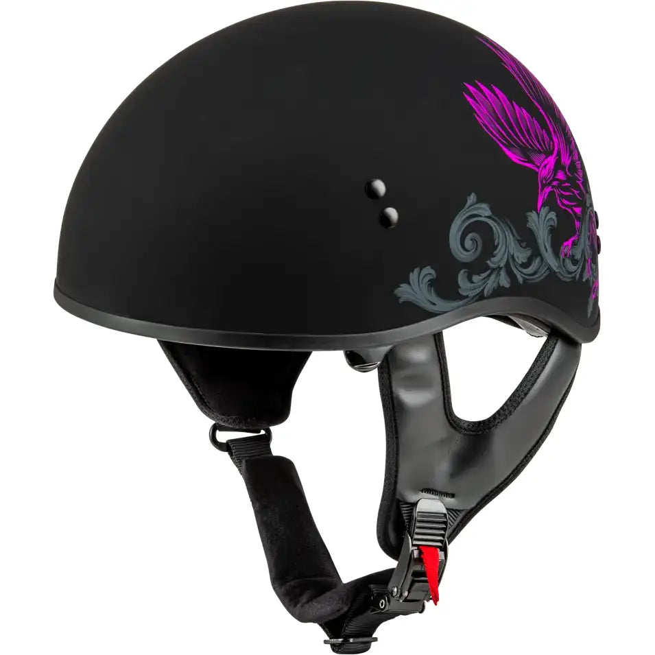 H16510967 Hh 65 Corvus Helmet Matte Black/Purple/Grey Xl - HH-65