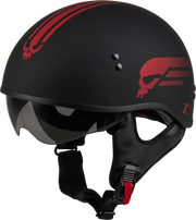H16511328 Hh 65 Retribution Helmet Matte Black/Red 2x - HH-65
