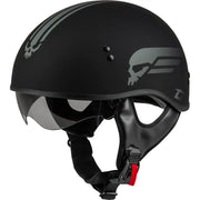H16511814 Hh 65 Retribution Helmet Matte Black/Silver Sm - HH-65