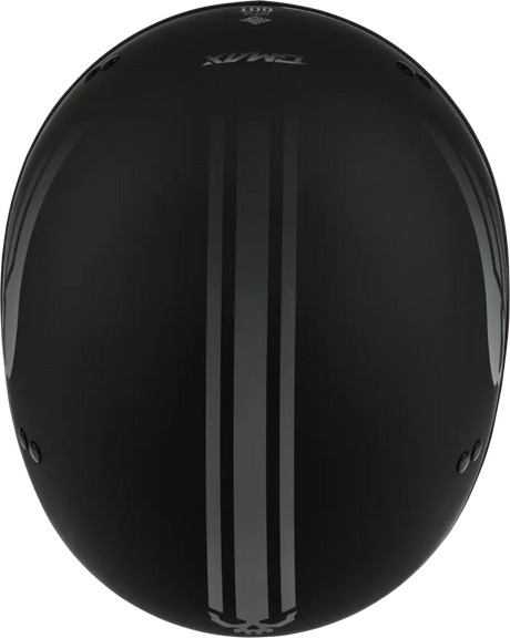 H16511815 Hh 65 Retribution Helmet Matte Black/Silver Md - HH-65