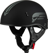 H16511818 Hh 65 Retribution Helmet Matte Black/Silver 2x - HH-65