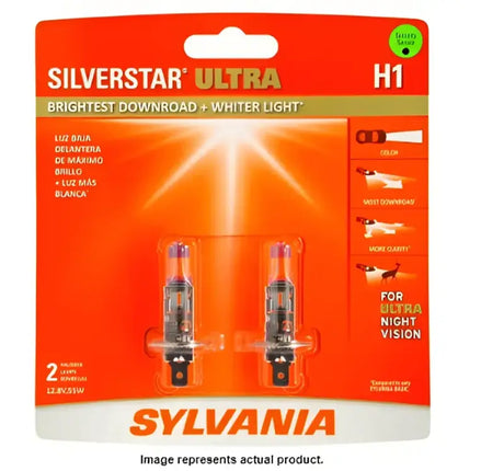 H1SU BP2 EN-SP Sylvania Silverstar Ultra H1 headlight bulbs lighting solution