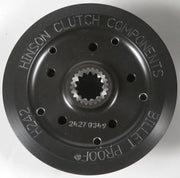 Black metal clutch component with splined center hole for H242 Inner Hub RV and truck parts
