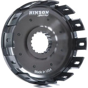 Black motorcycle clutch basket for H363 Billetproof Clutch Basket upgrade