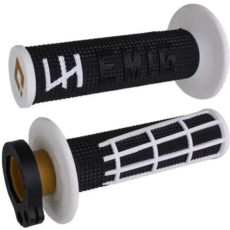 ODI H36E2BW Emig 2.0 V2 Lock On Grip Black/White