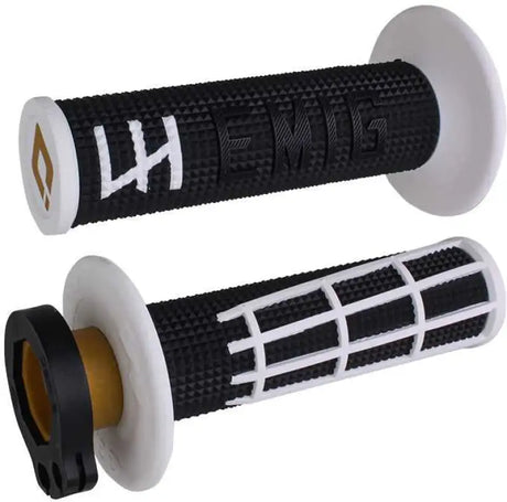 ODI H36E2BW Emig 2.0 V2 Lock On Grip Black/White