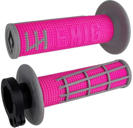 ODI H36E2PG Emig 2.0 V2 Lock On Grip Pink/Grey