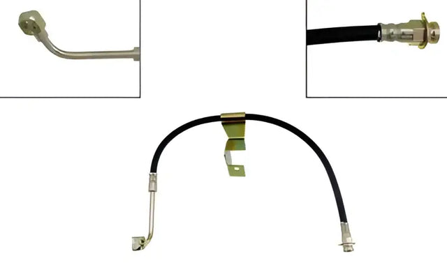 Automotive brake hose assembly for Dorman Brake Hose H380519 vehicle repair