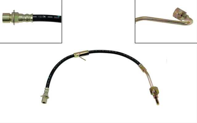 Automotive brake hose assembly for H381033 Dorman Brake Hose, durable brake hose replacement