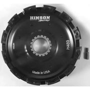 Black metal clutch basket with central splined hub for H489 Billet Clutch Basket Hon CRF450R