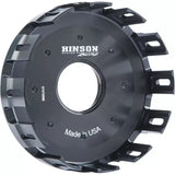 Black anodized aluminum clutch basket H597-B-2101 Hinson billet T-6 aircraft gear teeth