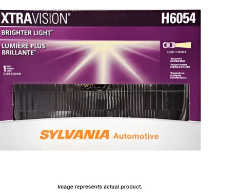 Sylvania H6054XV.BX Headlight Bulb packaging for automotive, powersports, RV, off-road vehicles, and marine use. Enhanced visibility, longer life, easy installation, durable construction. RV Lighting, Audio & Electronics, AVADA - Best Sellers, Must Haves