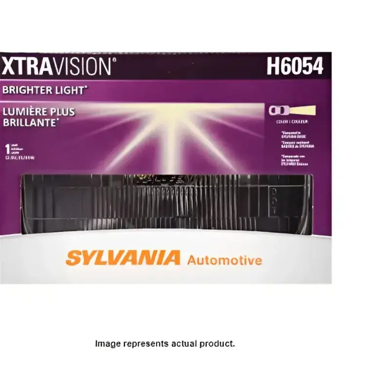 Sylvania H6054XV.BX Headlight Bulb packaging for automotive, powersports, RV, off-road vehicles, and marine use. Enhanced visibility, longer life, easy installation, durable construction. RV Lighting, Audio & Electronics, AVADA - Best Sellers, Must Haves