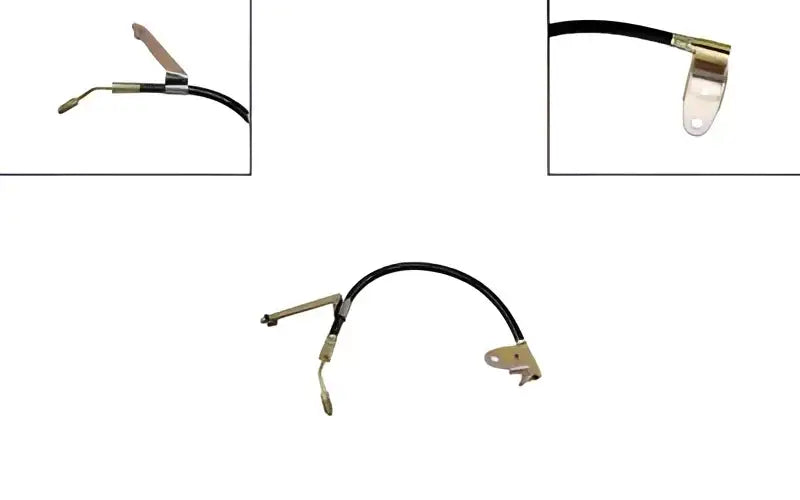 Black brake hose with metal fittings for H620117 Dorman Brake Hose replacement