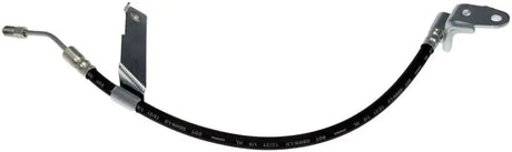 Black rubber brake hose with metal fittings for H620117 Dorman Brake Hose replacement