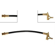 Black rubber brake hose with metal fittings for H620422 Dorman Brake Hose replacement
