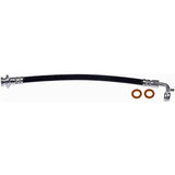 Black brake hose with metal fittings for H621732 Dorman Brake Hose replacement