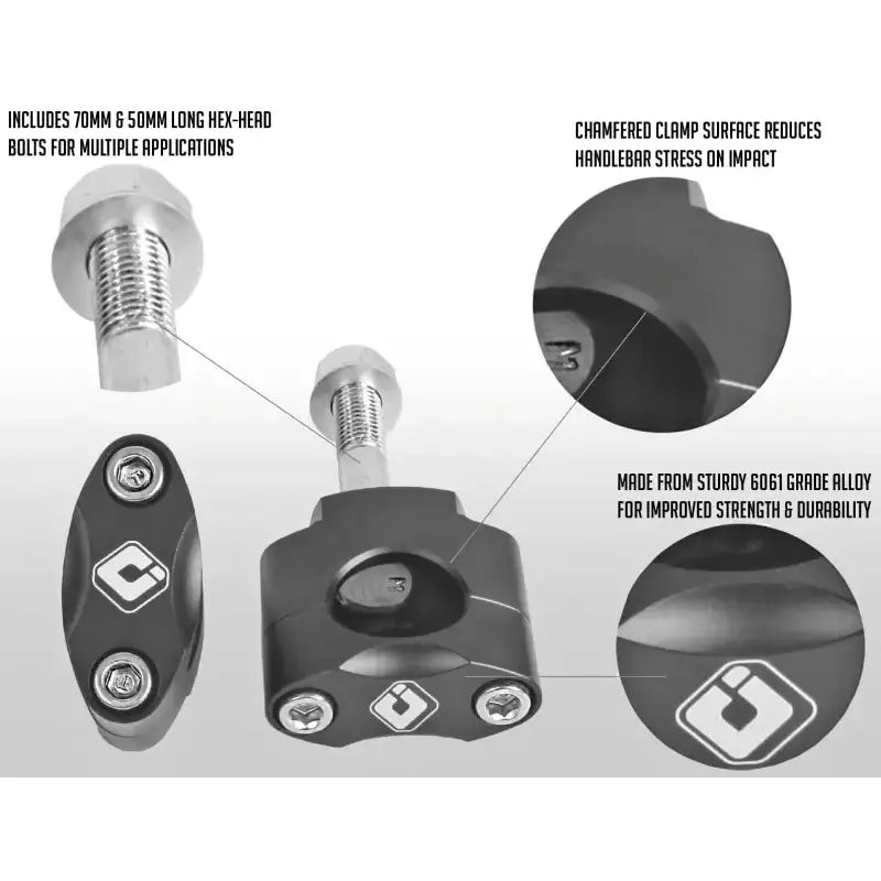 H71BMB 1 1/8’’ Odi Oversized Bar Mount