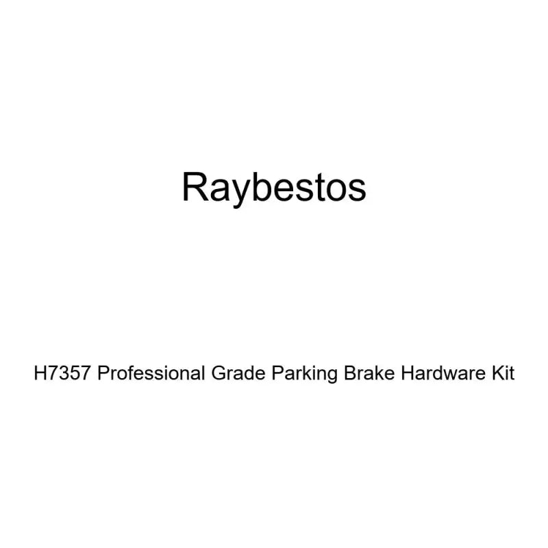 H7357 Raybestos Parking Hardware Kit for RV, Automotive, Powersports, off-road, marine, exterior, truck accessories, interior, truck bed, rv parts, Brakes, Rotors & Pads, AVADA - Best Sellers, Must Haves