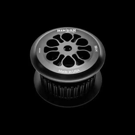 Black vented clutch basket for H789-IP-1901 Hinson pressure plate kit on Honda CRF450