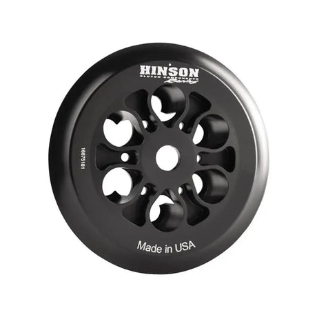 Black anodized aluminum Hinson pressure plate with open design for Husky KTM Husq FC250 19