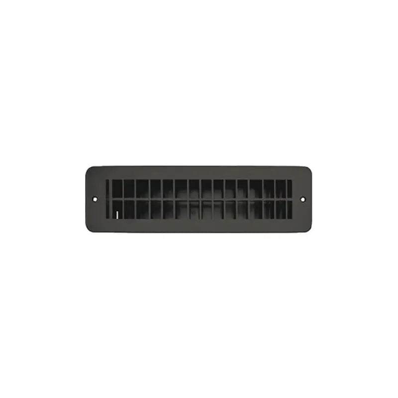 H841 Rv Designer Blk Plast Vent Reg Damp 2.25’X10’ - Heating/ Cooling Register