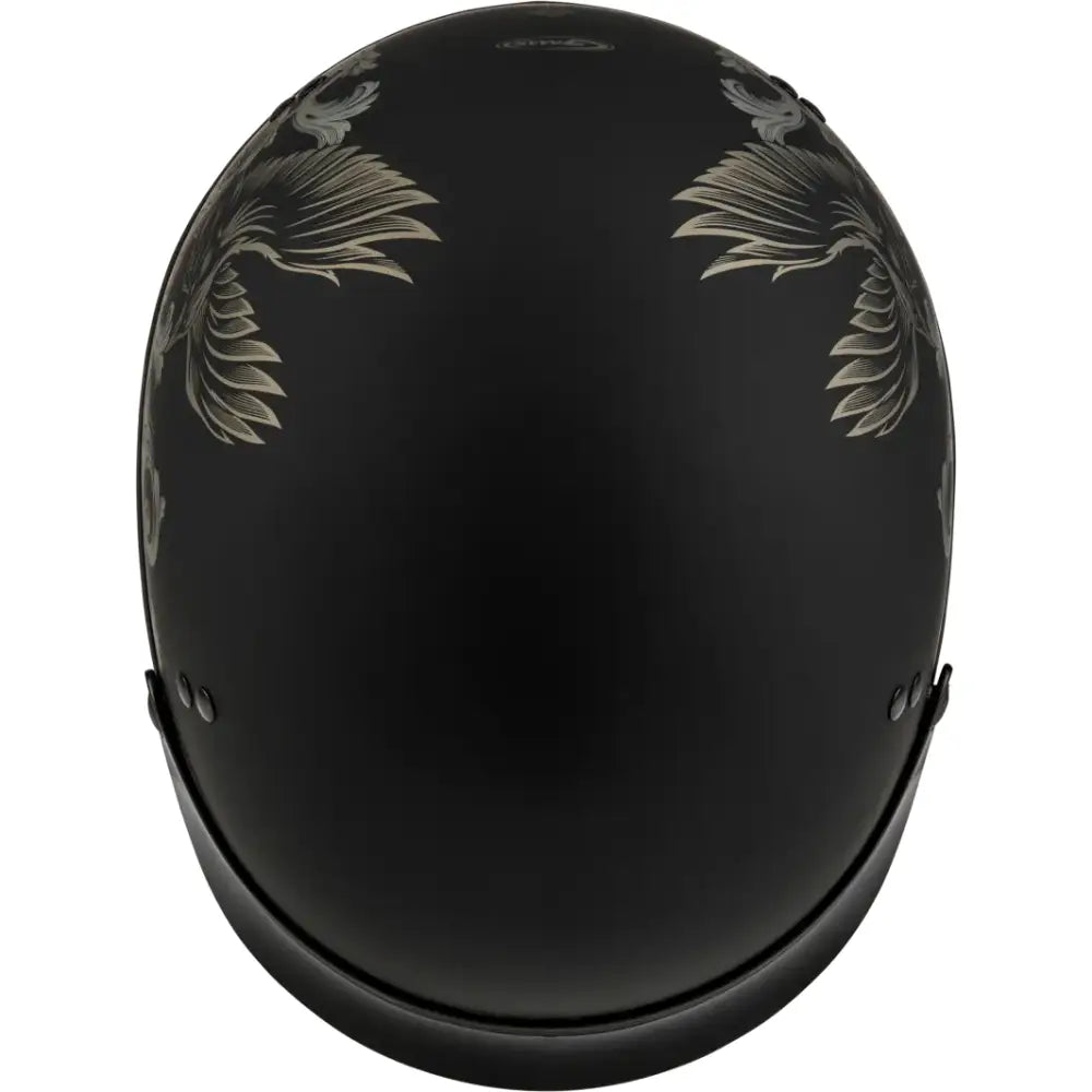 H96510954 Hh 65 Corvus Helmet W/ Peak Matte Black/Tan Sm - HH-65