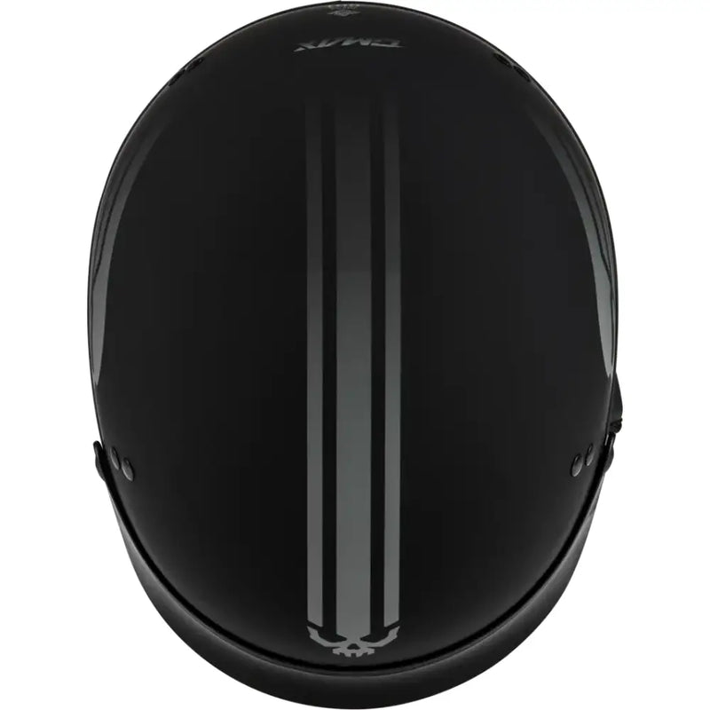 H96511817 Hh 65 Retribution Helmet W/Peak Matte Black/Silver Xl - HH-65