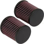 Two cylindrical air filters for HA-1004R Air Filter model, high-quality air filter