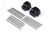 Haltech AMP 26 & 34 Pin 4 Row 3 Keyway Superseal Connector Set Plug Pins - Truck Automotive