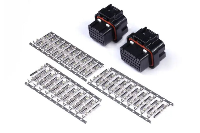Haltech AMP 26 & 34 Pin 4 Row 3 Keyway Superseal Connector Set Plug Pins - Truck Automotive