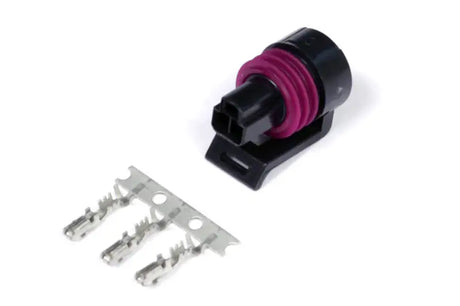 Haltech Delphi 3 Pin Pressure Sensor Connector Plug & Pins - Truck Automotive