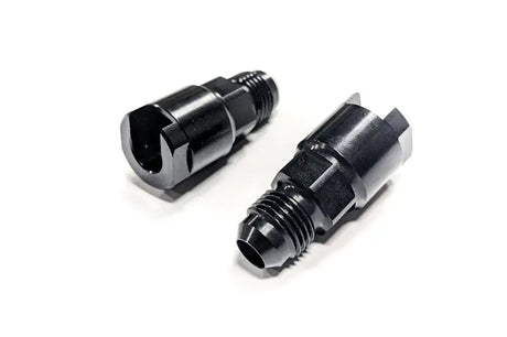 Haltech Flex Fuel Fittings 3/8 (GM Spring Lock) to -6AN Male (Incl Two Fittings) - Truck & Automotive