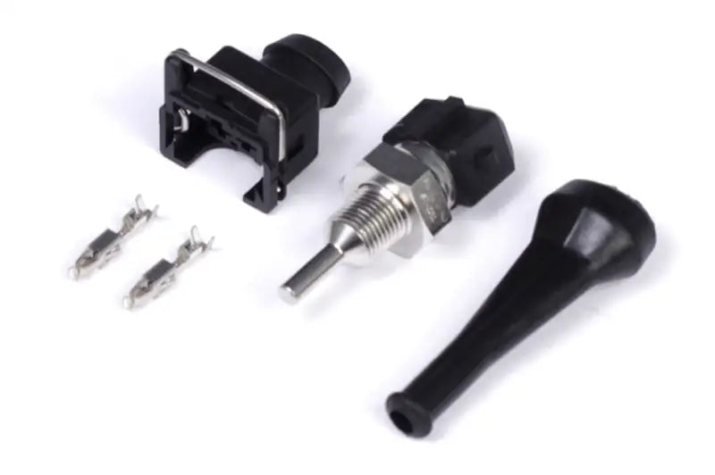 Haltech Oil Temperature Sensor High Range 150 Deg C 1/8 NPT Thread (Incl Bosch EV1 Plug & Pins) - Truck Automotive