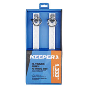 Hampton Prod 47809 Features 12 Inch Length O-Track - O-TRACK12 Rail Fitting Kit
