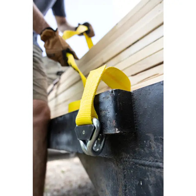 Hampton Prod DOT Approved Tie Down Strap 82827 - Ratchet TIE-Down 27-FT 2-IN 333