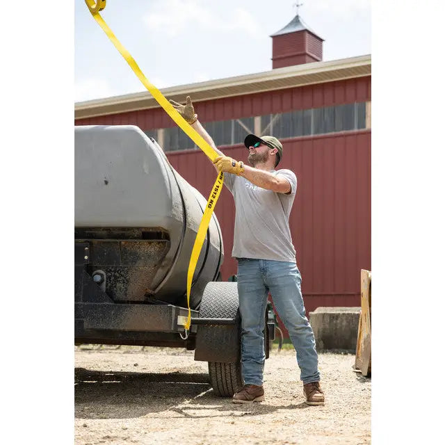 Hampton Prod DOT Approved Tie Down Strap 82827 - Ratchet TIE-Down 27-FT 2-IN 333